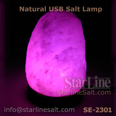 USB Natural Salt Lamp